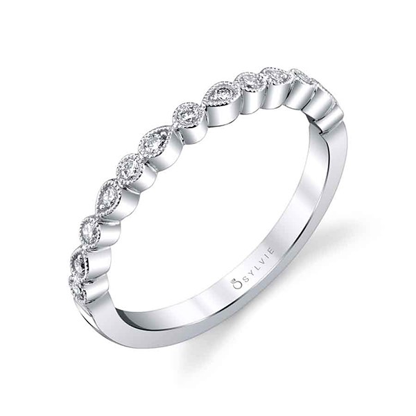 Delicate Stackable Diamond Band